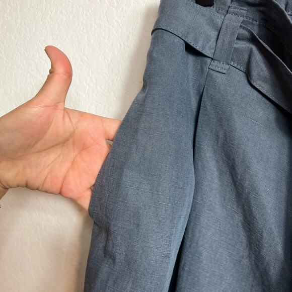 CLUB MONACO HIGH WAISTED BLUE DARCEE SHORTS BRAND NEW SIZE 10 - Picture 7 of 7